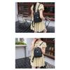 Retro Printed Shoulder Bag,Multifunctional Schoolbag Large Capacity Casual Backpacks