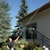 Lance télescopique - PROVENCE OUTILLAGE - Aluminium - 2,5m à 4,29m - Buse n°4 - Confort de prise