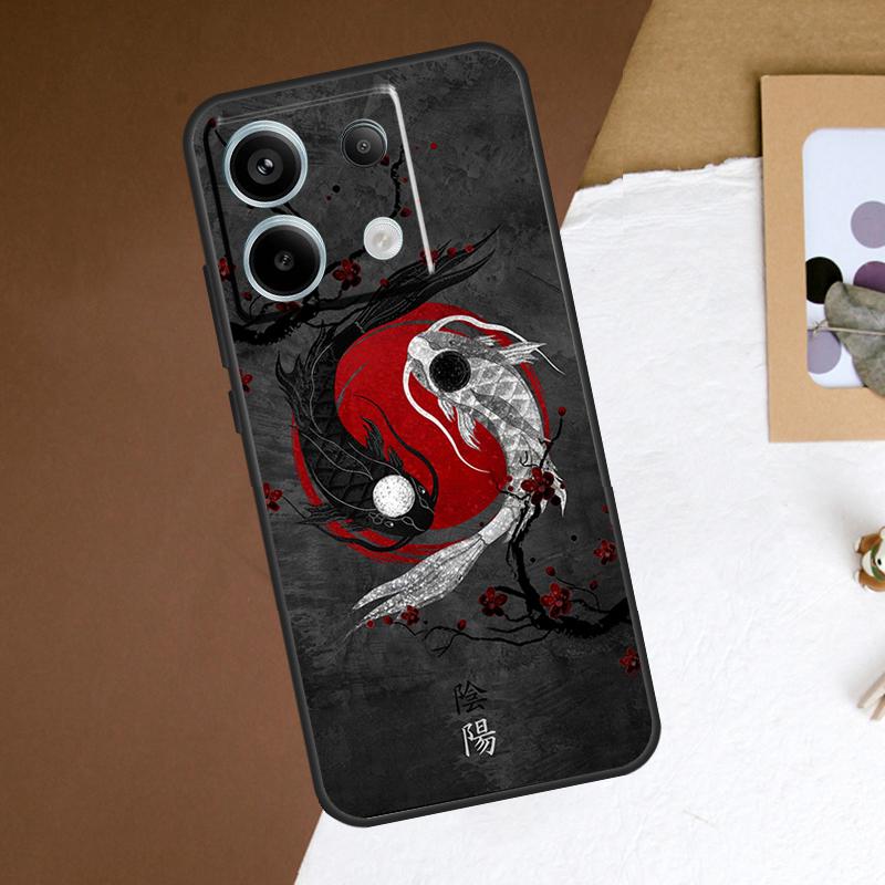 

Красное Солнце Японское Аниме Чехол для Телефона Для Redmi Note 12 13 Pro Plus 9 10 11 Pro 9S 10S 11S 12S Redmi 10C 12C 13C Чехол Redmi Note 12 Pro 5G