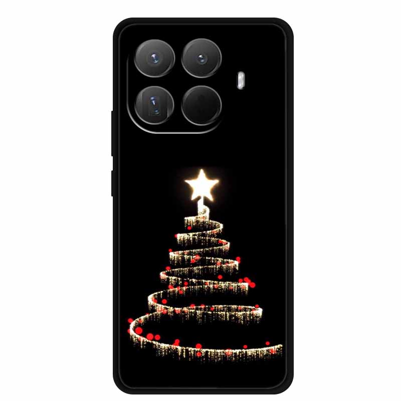 Christmas Phone Cases for Xiaomi 15T Pro 5G Case Protector TPU Silicone Soft Bumper Christmas Tree for Mi 15T Pro 5G Cover Coque
