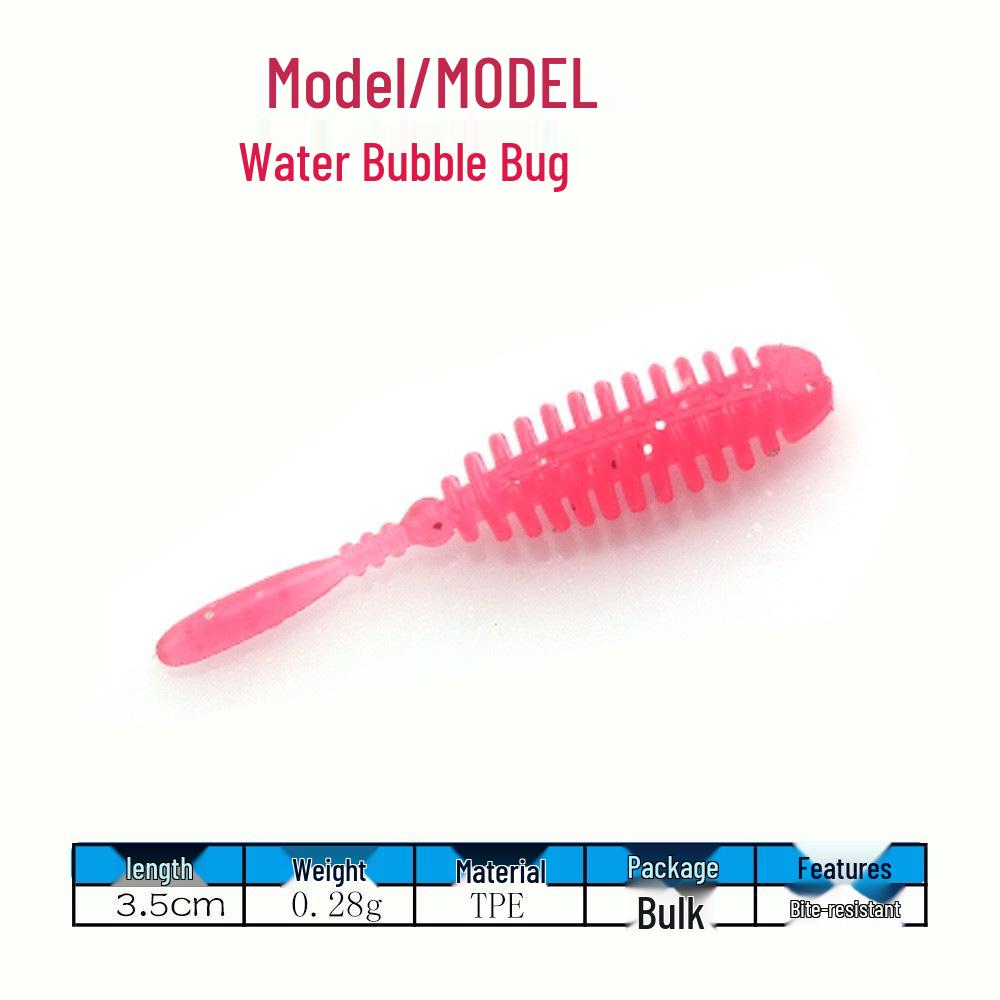 Mini Miękka Przynęta Korzeń Wędkarski: Ultra-Mały Micro Minnow do Drop Shot, Sztuczna Przynęta Rybka z TPE