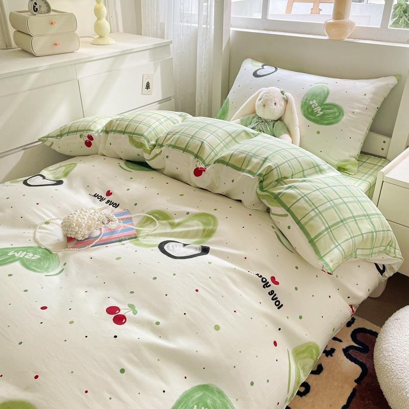 Mei Yun Ge (Student Season) Cotton Printed Student Dormitory 3-Piece Set
