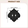 Light Cover Outlet Decorative Wallplate Bedroom Cabin Easy Installation Kitchen Country