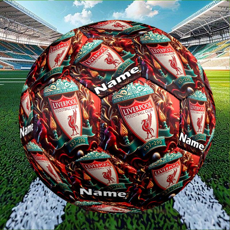 Individueller Name Personalisierte Fußballmannschaft F.C-A Druck Größe 5 Fußball Training & Spiel Fußball, für Team, Kicken, Geschenk für Fußball-Enthusiasten