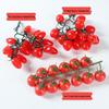 Seven-Color Foam Cherry Tomato Simulation for Display & Photography