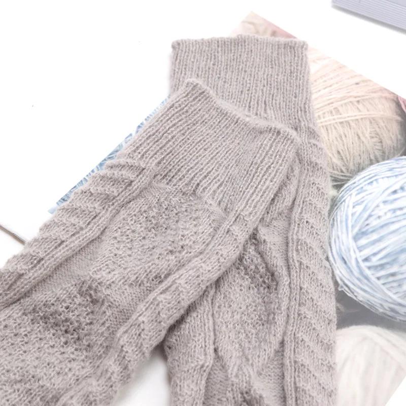 New Spring Japanese Style Lolita Warm Leg Thin Knitted Socks Girl Foot Covers Leg Warmers for Women Knee Warmers JK Socks