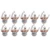 10Pcs 6.35mm Mono Input Jack Socket for Electric Guitars Basses Musical Instrument Accessories