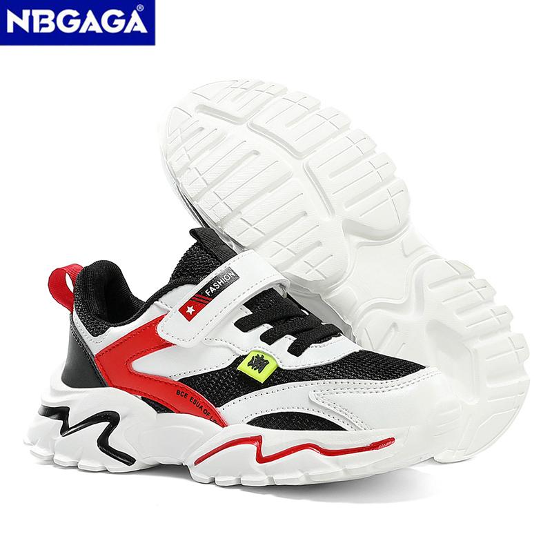 Lehké dětské outdoorové volnočasové běžecké boty Neklouzavé dětské tenisky pro kluky školní sportovní vycházková obuv velikost 28-39