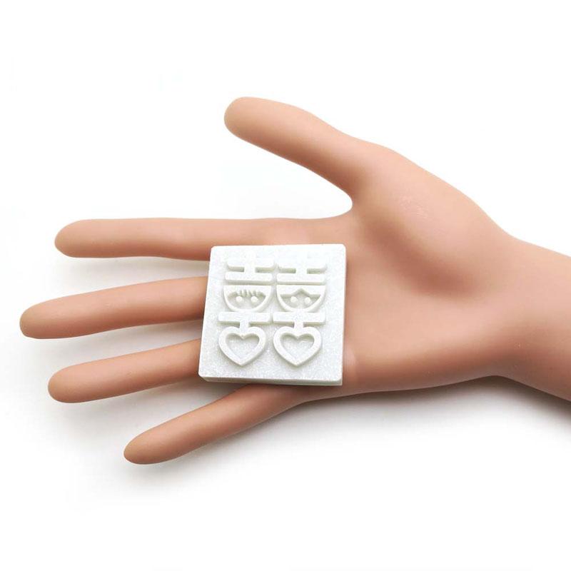 Doppeltes Glück Musterstempel, Zuhause Sauber Natursiegel, Acryl Transparent Abdruck Seifenstempel, Hochzeitsgeschenke Herstellungs Kapitel