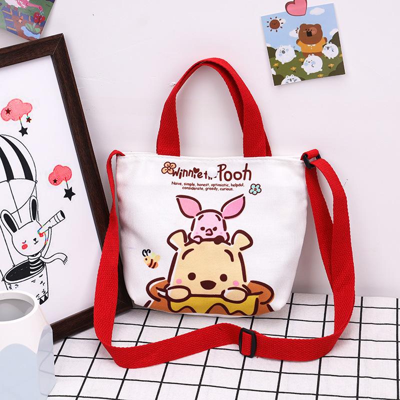 Disney Mickey Minnie Unisex Fashion Casual Canvas Tote Bag