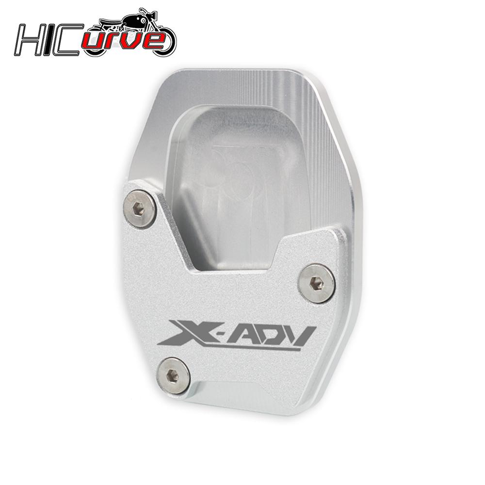 For HONDA X-ADV750 XADV750 X-ADV 750 2021 2022 2023 Motorcycle Accessories Kickstand Extension Foot Side Stand Enlarge Plate Pad