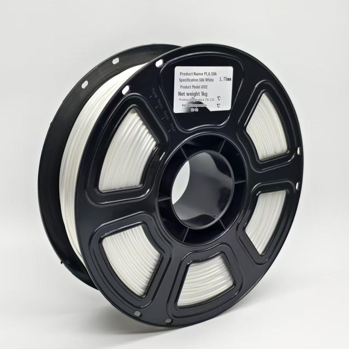 PLA Silk Polylactic Acid 3D Printing Filament, Eco-friendly & Biodegradable, Available in Multiple Colors