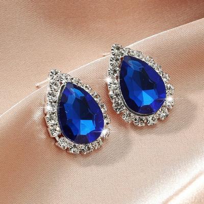 And Fashionable Teardrop Shaped Fashion Ladies' Elegant Exquisite Minimalist Earrings  Accessories