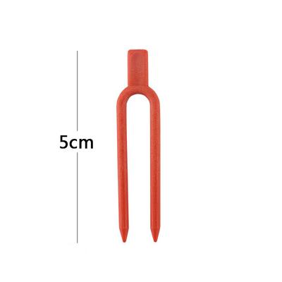 Plant Support Clips Plastic Garden Clamps for Vine Stems 50pcs Durable Adjustable Plant Ties for Securing Plants and Vegetables