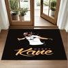 Harry Kane Design Crystal Velvet Rug Soft Decorative Mat for Bedroom Entrance