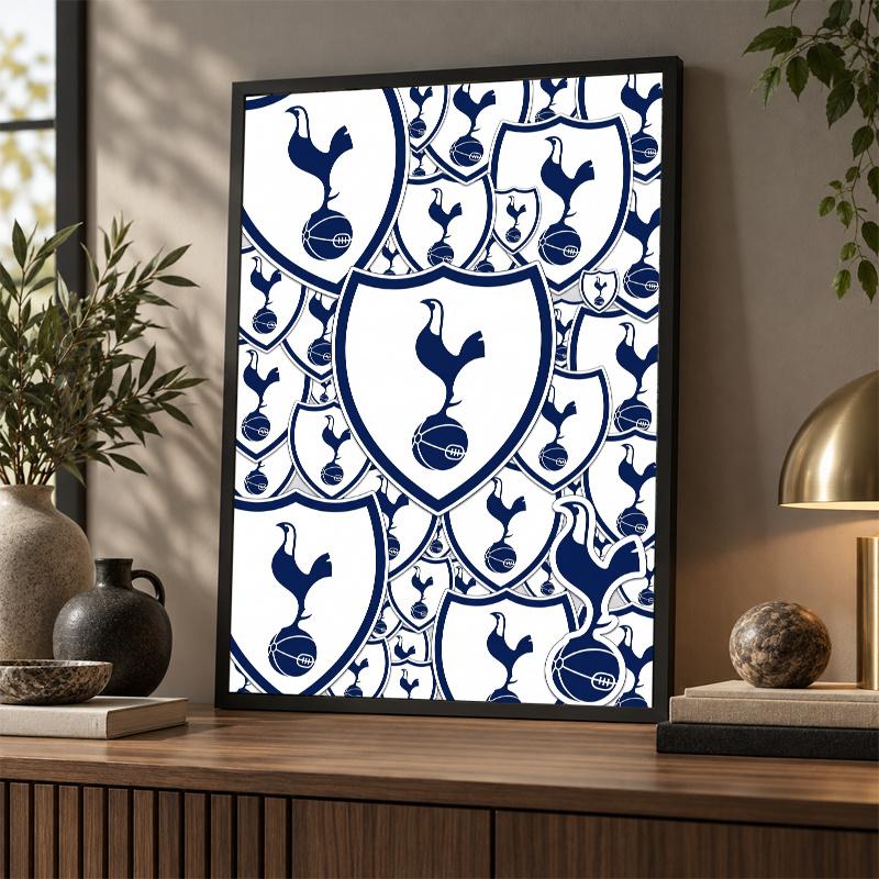 DIY 5D Diamond Painting Tottenham Hotspur Full Drill Diamond Art Wall Decor Craft Kit