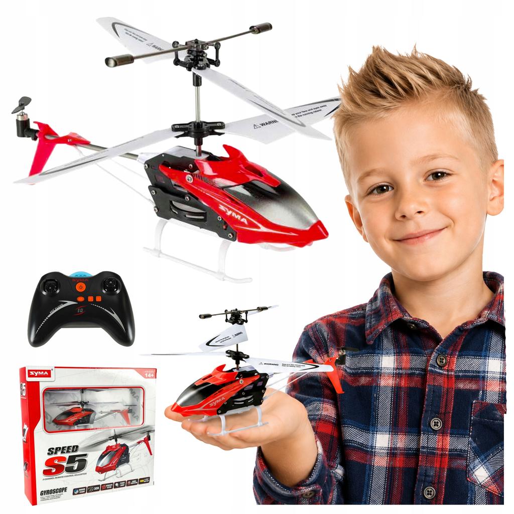 [PACZB] Remote-controlled helicopter red Z3440