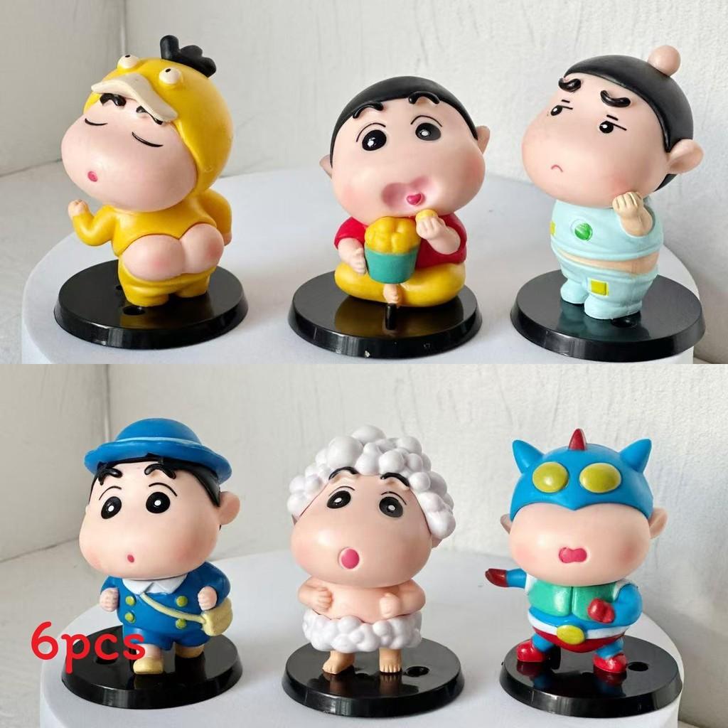 Crayon Shinchan Pvc Desk Ornament With Fun Series Design For Kids Gifts Student