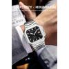 2025 Men's Classic Cubic Automatic Mechanical Watch 50M Waterproof Luminous Sapphire Crystal Reloj Hombre 41MM