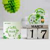 2D Flat, St. Patrick's Day Gift Gnome Lucky Shamrock Acrylic Desktop Decoration Plaque, Suitable for wall Decoration, porch, Room, Villa, accents Home