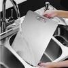 Stainless Steel Double Sides Cutting Board Thickened Chopping Board  Restaurant