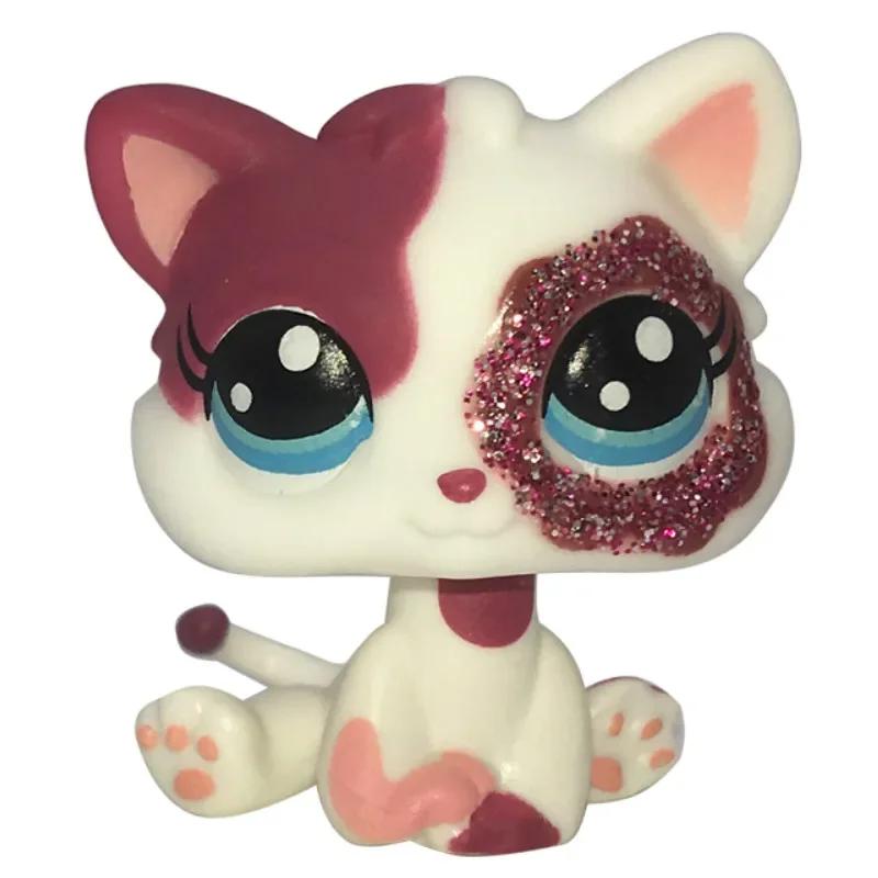 Rare Littlest Pet Shop Lps Toy Toy Mini Stands Short Hair Kitten Old Figures Collection Al Bobble Head Toy