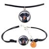 Dobermann, Doberman Pinscher, Dobie II – A Set of Jewelry with Your Photo, Handmade Set |