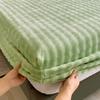 Thermal Velvet Bed Sheets Plush Fabric Mattress Cover For Winter Bed Cover Bed Bed Linen Set For Single Double King Queen Bed