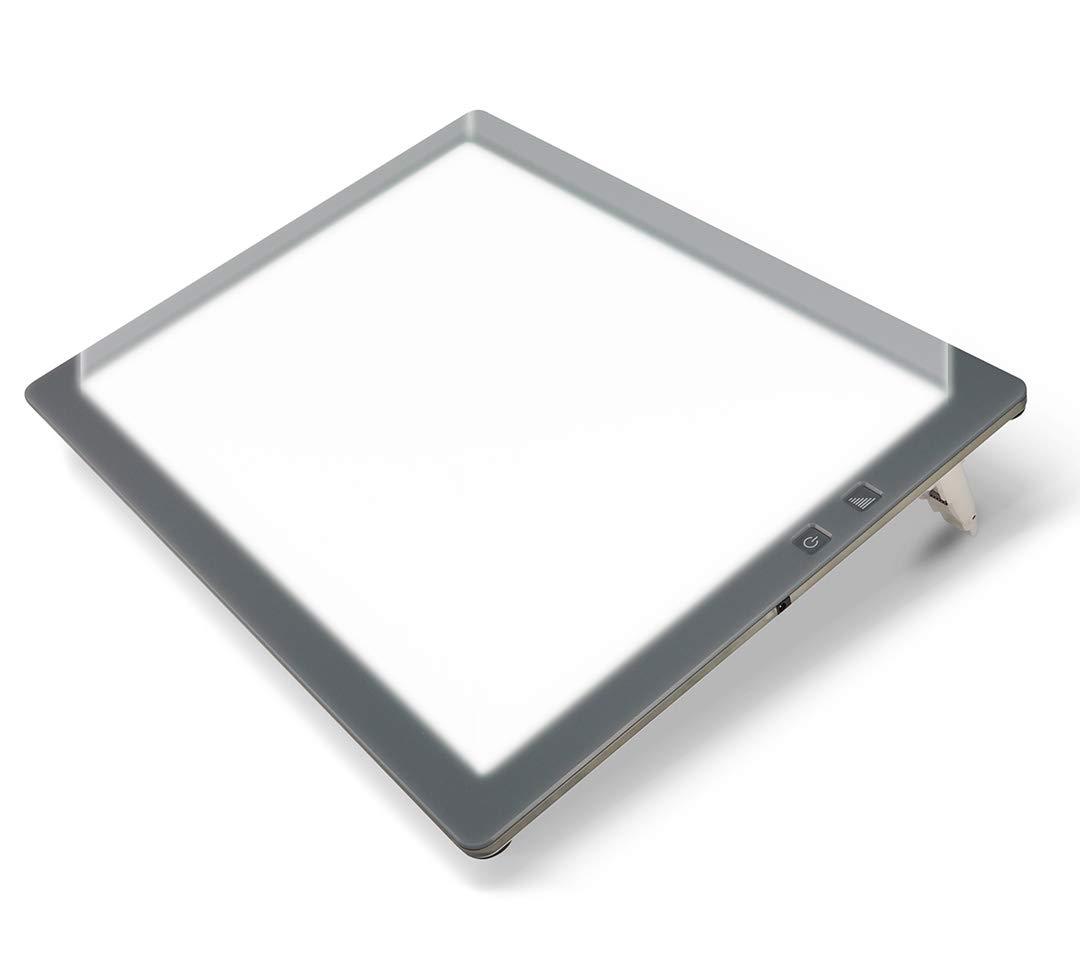 

Зроблено в Японії Світловий стіл Tritec Treviewer LED B4 Тонкий 8 мм 7 рівнів регулювання яскравості B4-500 сірий колір