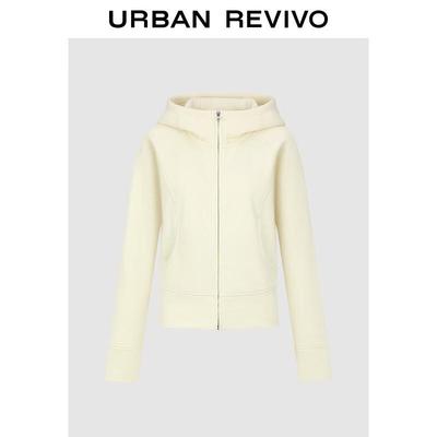 UR 2025 Winter Women's Sporty Hooded Short Coat