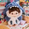 Shark Hoodie Doll Clothes - 20cm Cotton Anime Doll Outfit (No Attribute)