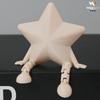 Cute Star Movable Joint Toy Doll - 3D Printed Handcrafted Gift Ornament