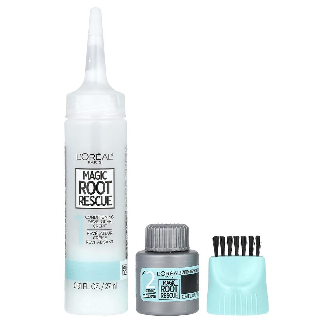 L'Oréal, Magic Root Rescue, Kit de coloration des racines en 10 minutes, 6 châtain clair, 1 utilisation