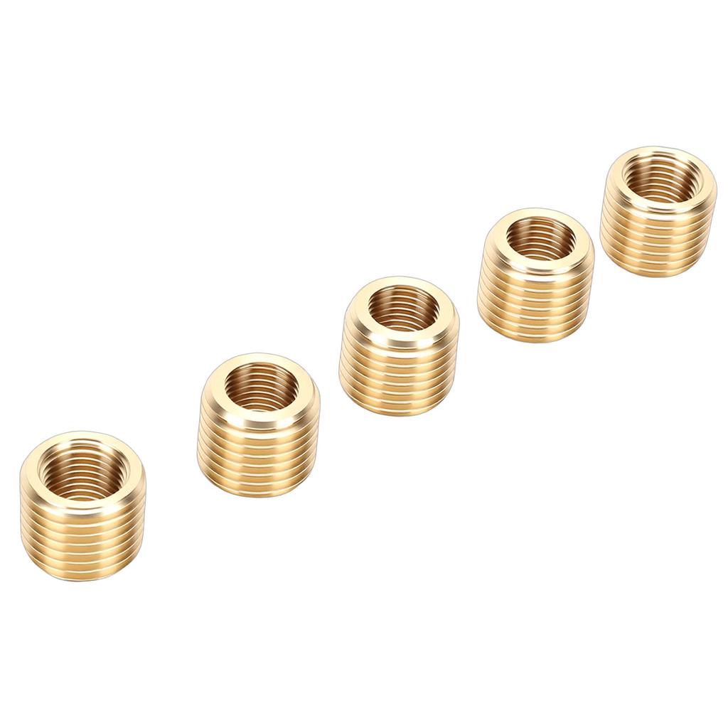 NPT Threaded Reducing Pipe Fitting 1Celsius4 Inch Male X 1Celsius8 Inch Female Brass Reducer Bushing Threaded Pipe Fitting