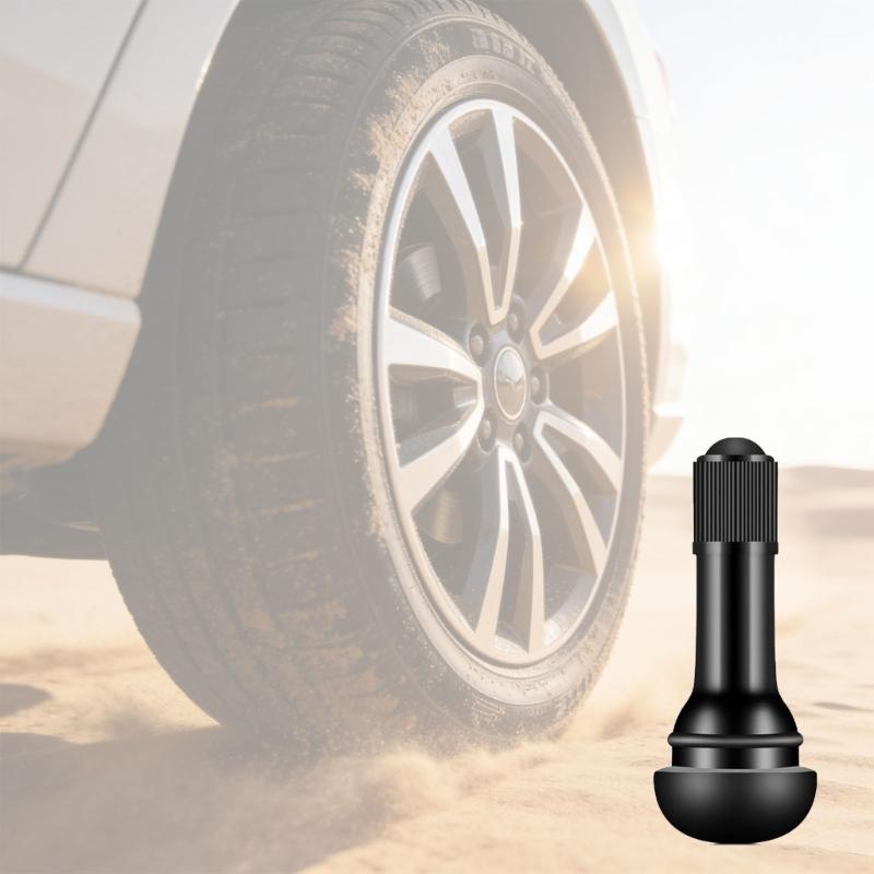 52/150Pcs Universal Copper Tire Valves Stems with Spring Clip Design Tubeless Valves Stems for Various Vehicles