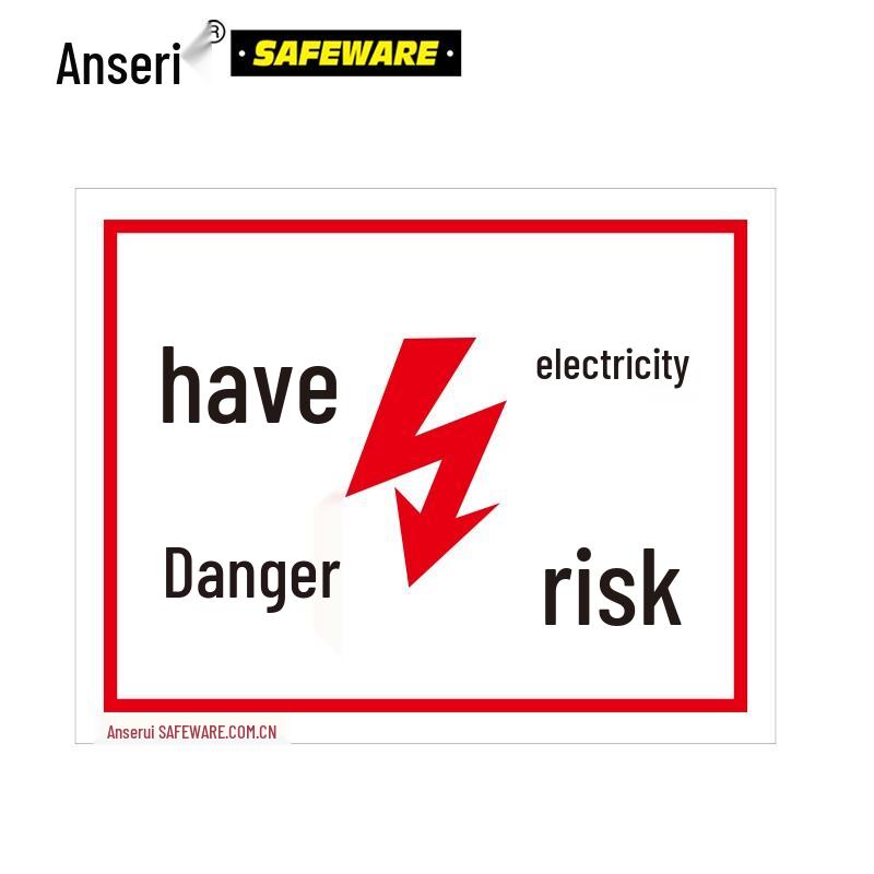 Ansell Electrical Danger Warning Sign