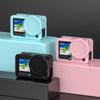 3-Colors Silicone Case For Dji Action 6 Sports Camera Body Cover With Lens Cap Silicone Rubber Protector Accssory Set