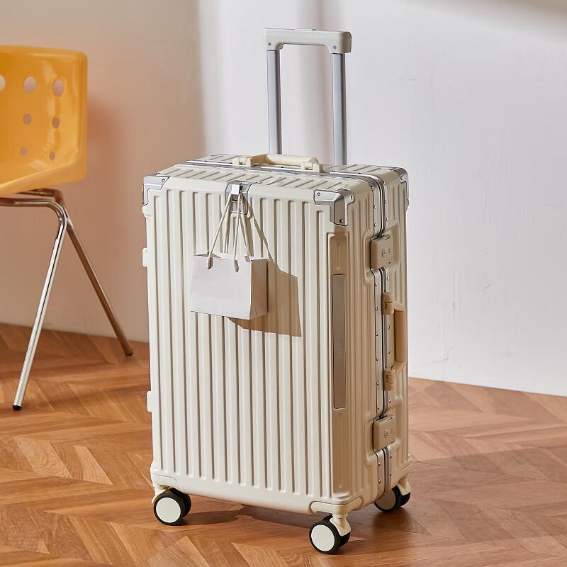 

Upgraded Aluminum Frame Hardside Luggage 24 inch