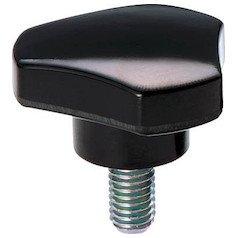 

TRUSCO Three Lob Knob Bolt 49 M10×20 TKB4-M10X20