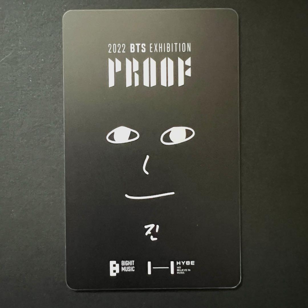 

[USED] JinBTS EXHIBITION PROOF Visitor s Limited Card Jin