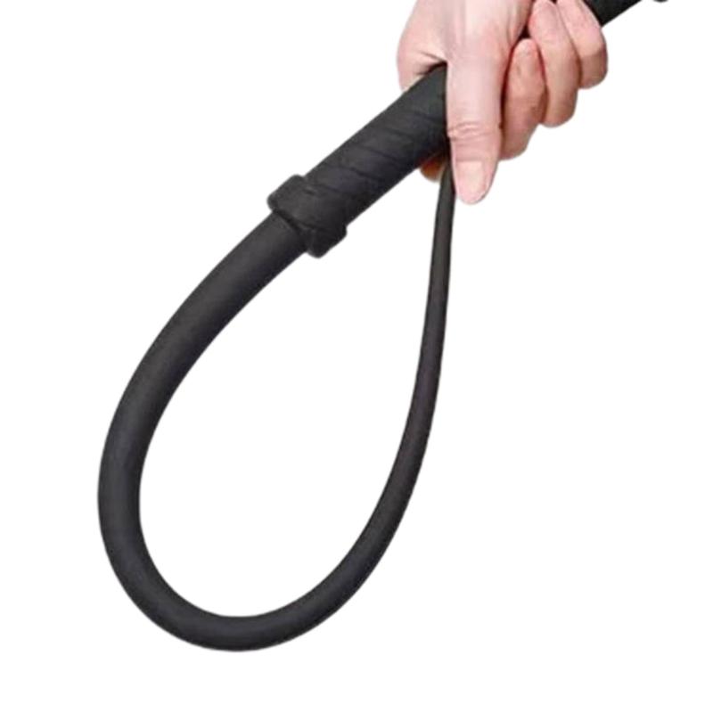Černé 60cm originální silikonové biče na koně Jezdecké tréninkové nástroje Submisivní jízda na koni bič na koňské dostihy Podpěry na bičování
