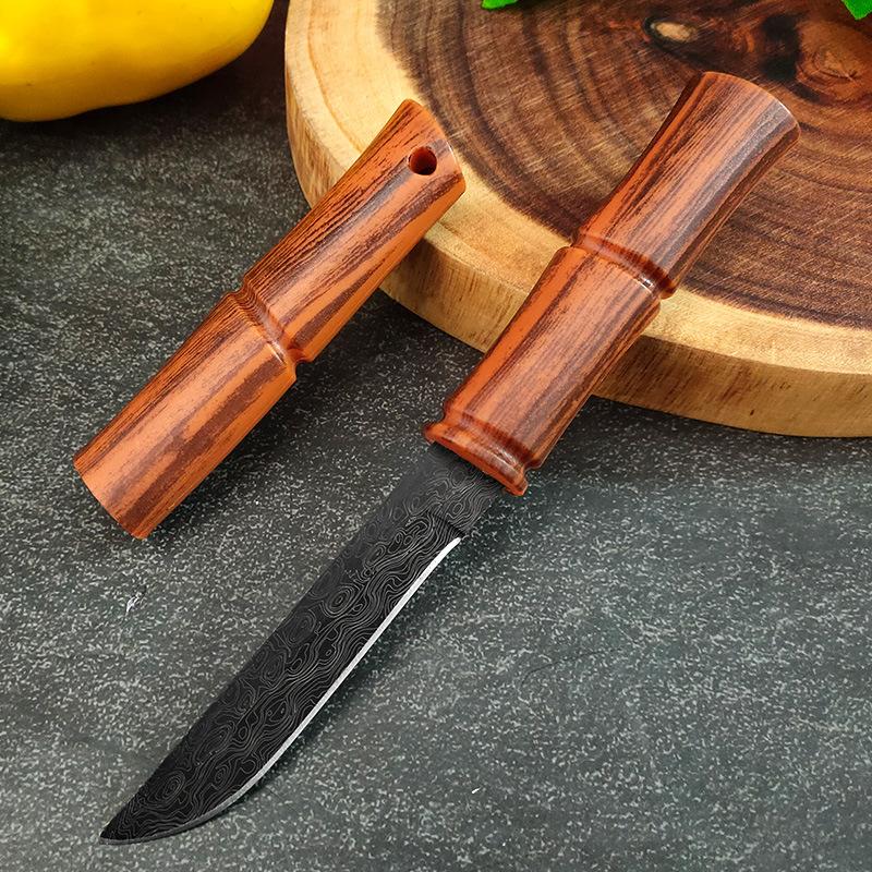 

1 шт., нож для фруктов и овощей из нержавеющей стали, кухонный нож для нарезки, резак с пластиковой ручкой