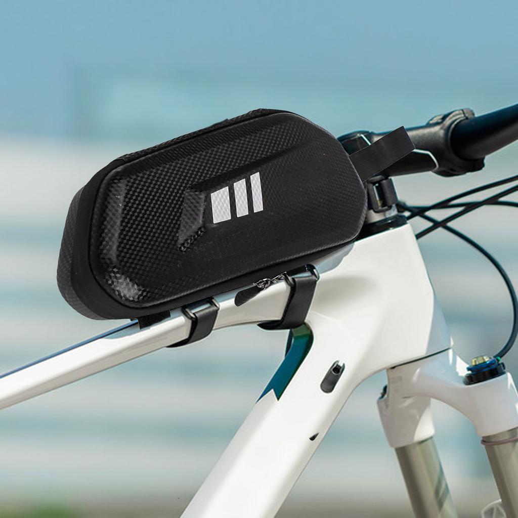 Sac de rangement triangle pour moto Imperméable avec sécurité réfléchissante renforcée