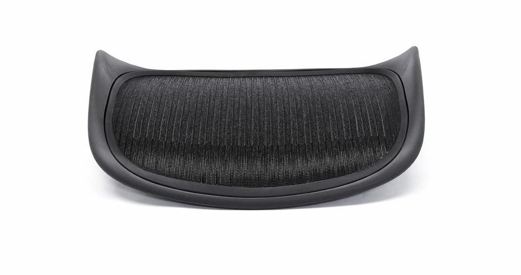 FOAMON Replacement Seat for Herman Miller Classic Size Medium Aeron, B, (Black Mesh)
