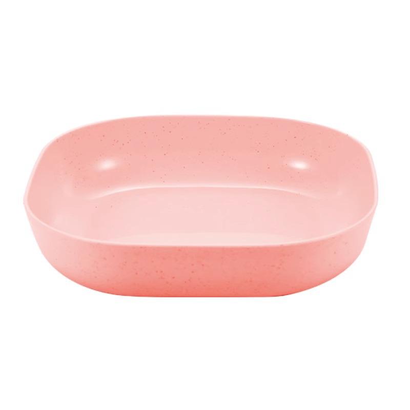 Compact Japanese Bone Disposal Plate - Plastic Dining Table Accessory