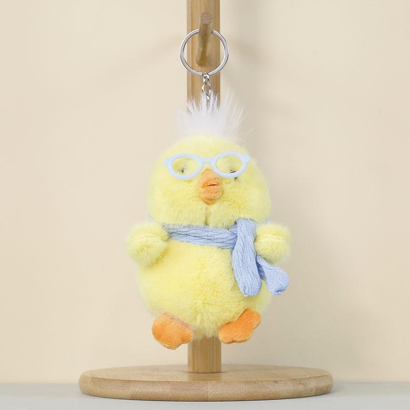 Chickens Rabbit Bear Plush Keychain With Cute Bear And Chick Soft Toy For Girls And Kids