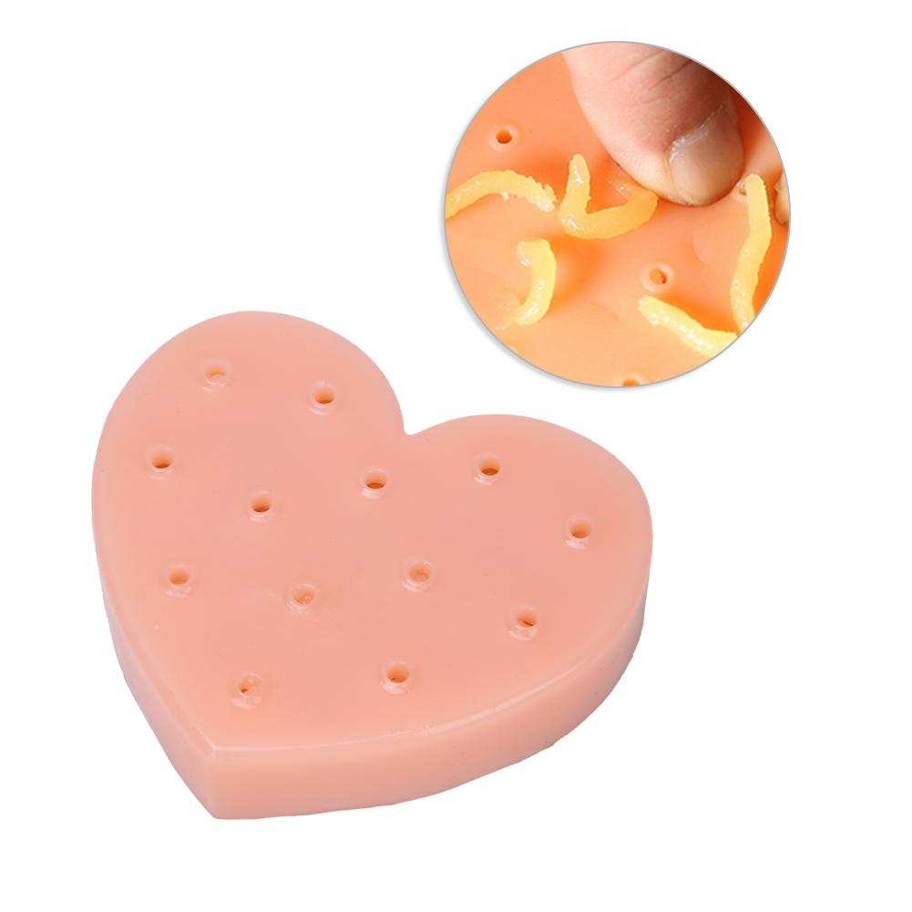 Stress Relief Toys Heart Shaped Pimple Picking Toys Stop Picking Your Face TPE Toys