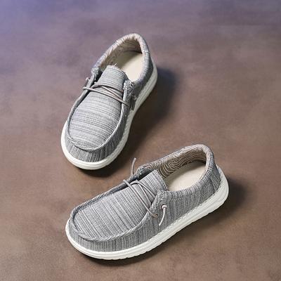 Boys' Boat Shoes Lightweight School Student Casual Boys' Espadrilles for Kids Children Shoes Unisex