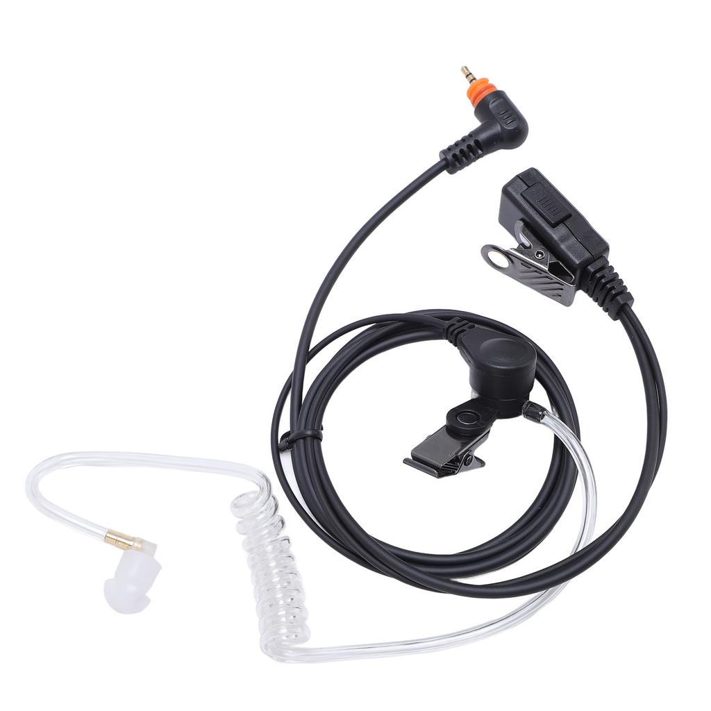 2 Way Radio Earpiece with Mic Wireless Surveillance Headpiece Acoustic Tube Headsetfor SL1M SL1K SL1600 SL300 SL7500