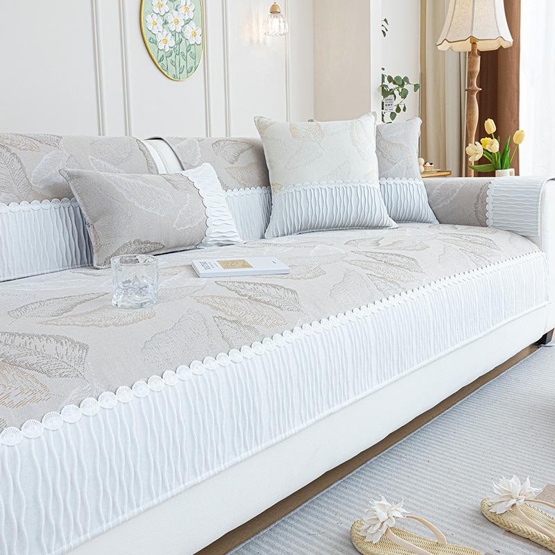 

Ice Silk Mat Sofa Cushion Summer Non-Slip Mat Cushion New Summer Cool Sofa Cover Cool Cushion 70*70cm